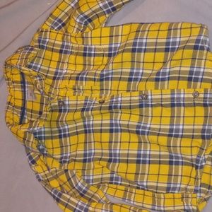 Carters plaid shirt